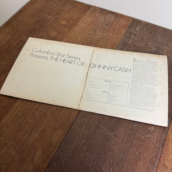 The Heart of Johnny Cash 1968 Columbia Record Double LP Vinyl Record Album - Picture 3 of 6